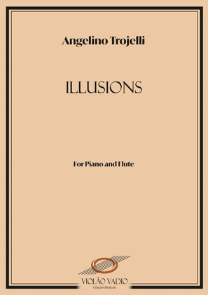 Book cover for Illusions (Barcarole) For Piano and Flute