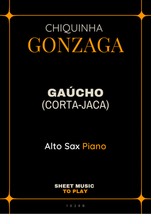Gaúcho (Corta-Jaca) - Alto Sax and Piano - W/Chords (Full Score and Parts)