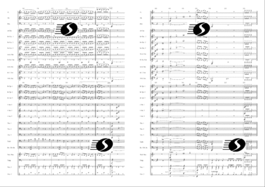 Irish Sketches Concert Band scores gallery preview page 17