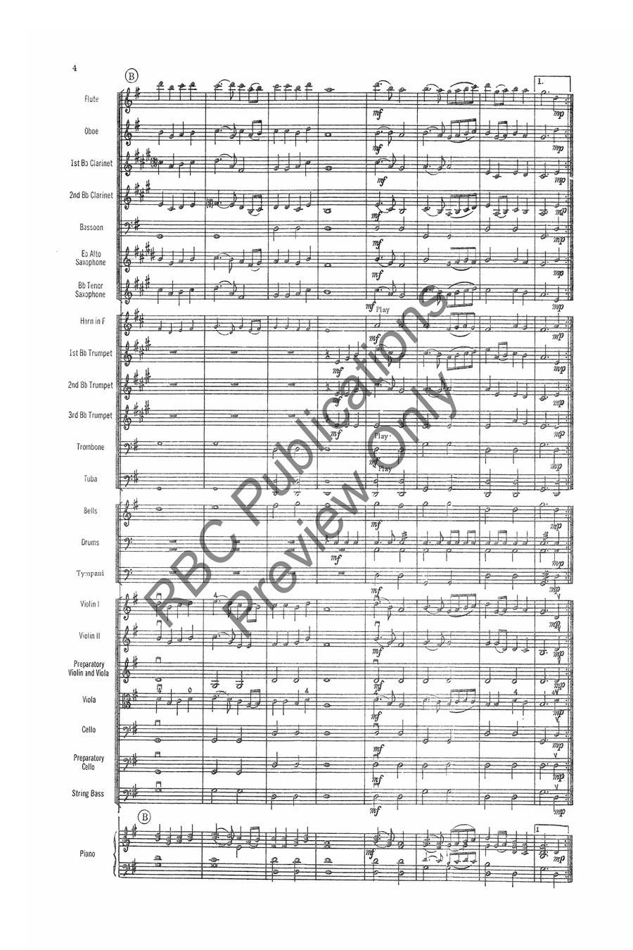 Two Moods Of Brahms Two Moods Of Brahms Full Orchestra scores gallery preview page 7