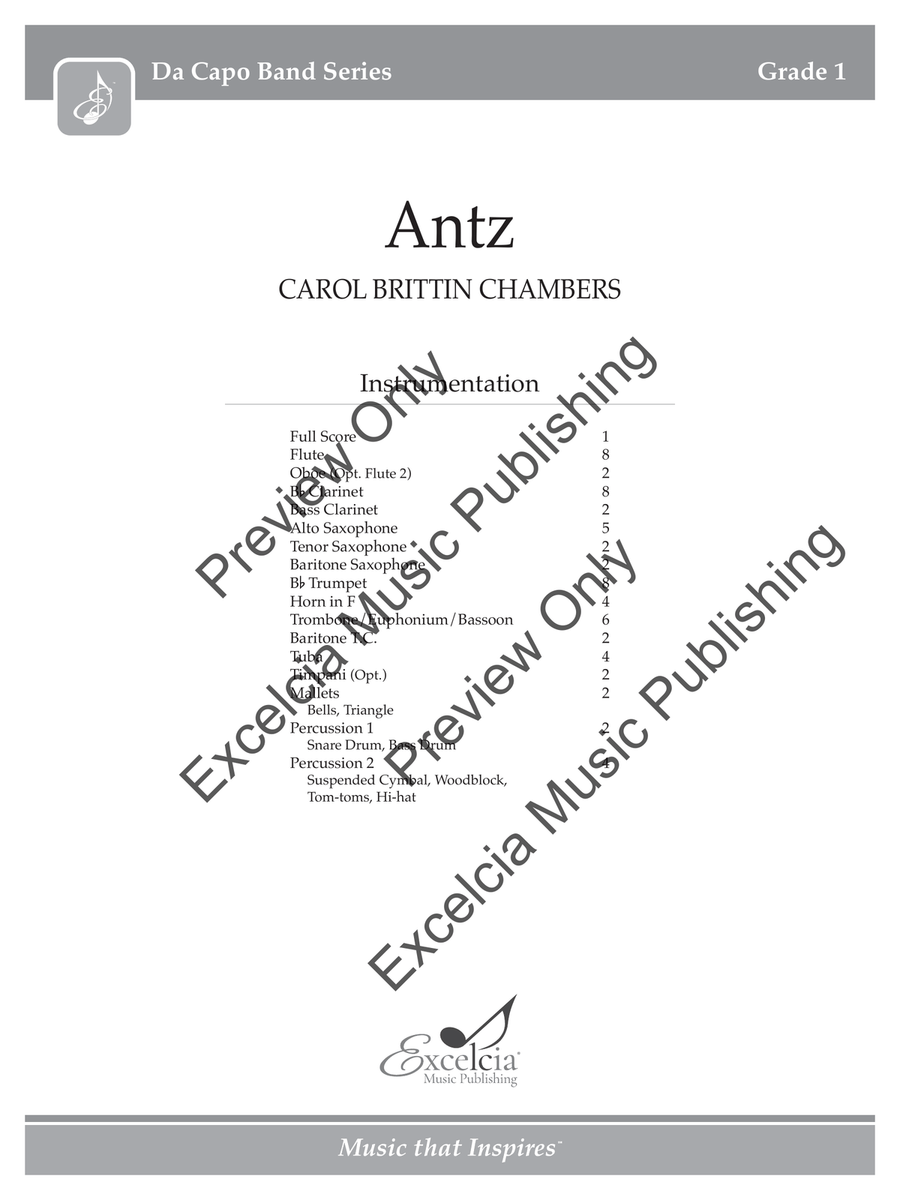 Antz (Score) Concert Band scores gallery preview page 2