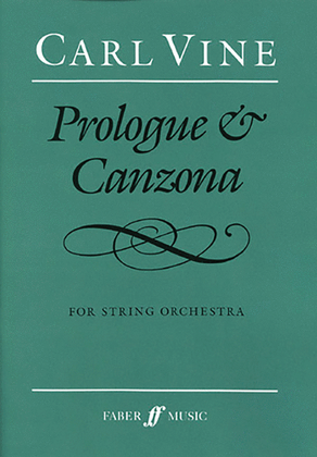 Book cover for Prologue & Canzona