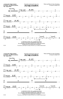 Funkytown: Auxiliary Percussion