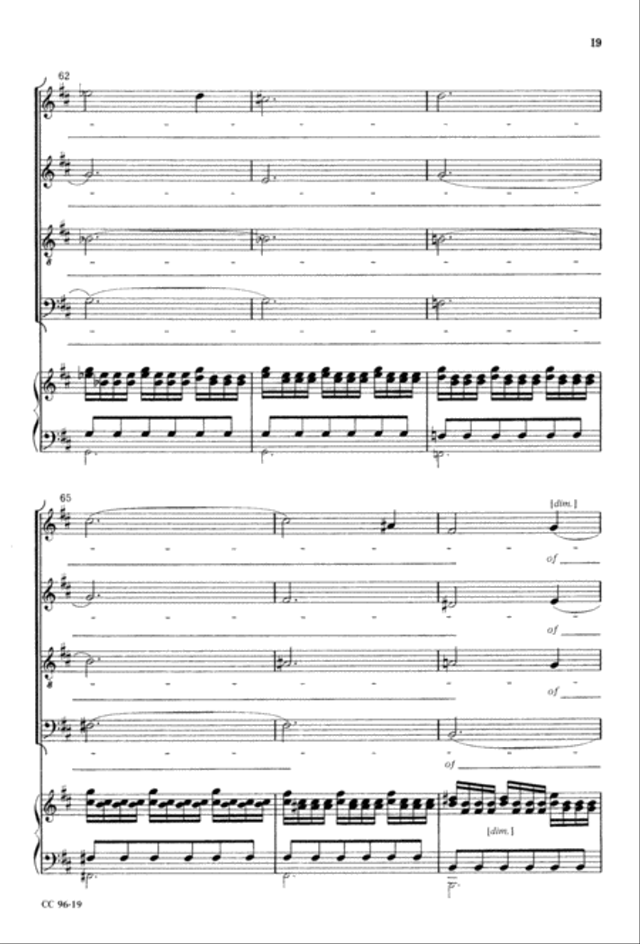 Gloria 4-Part scores gallery preview page 20