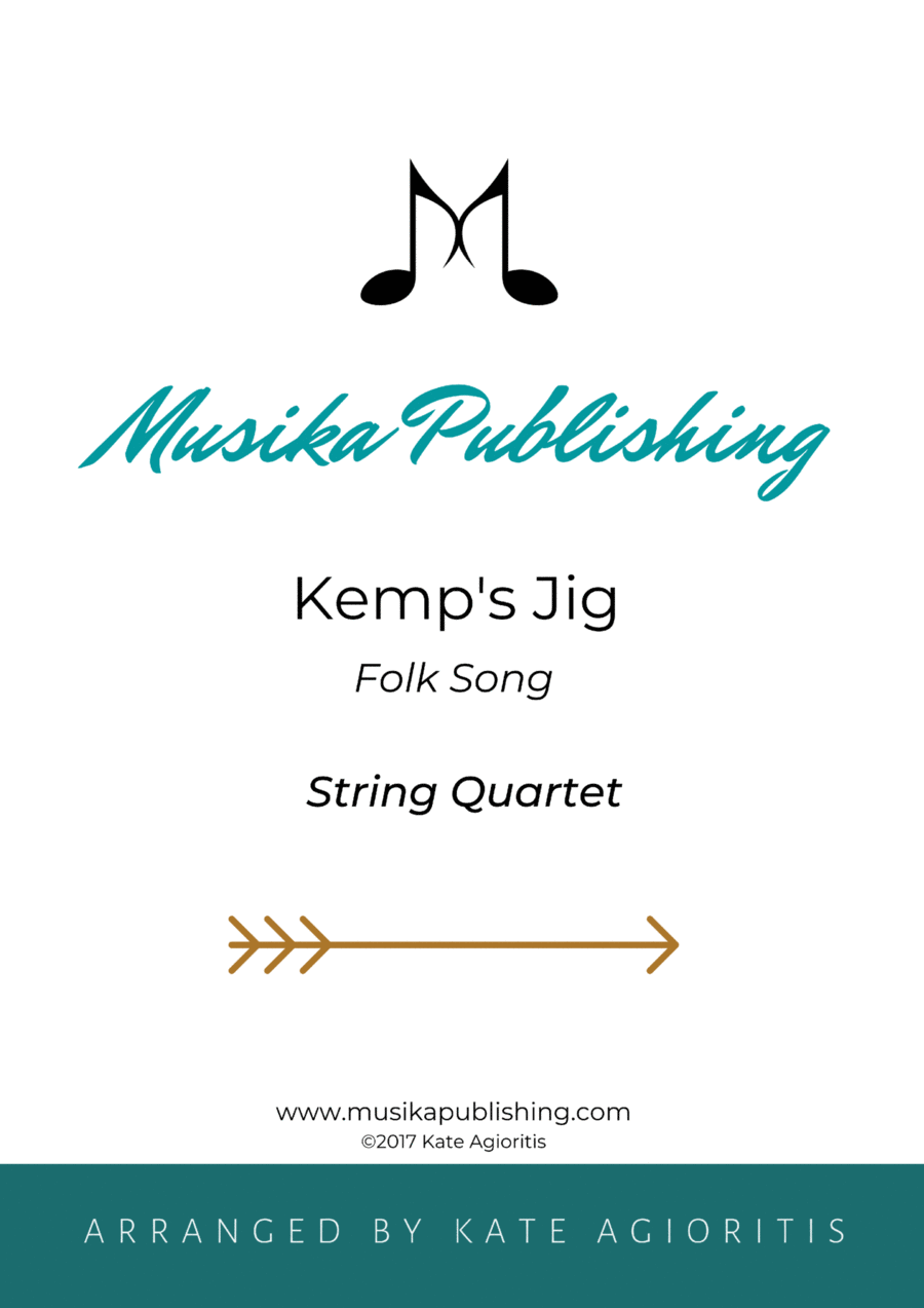 Kemp's Jig - String Quartet String Quartet scores gallery preview page 1