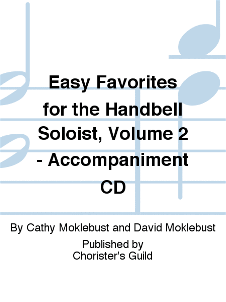Easy Favorites for the Handbell Soloist, Vol. 2 Accompaniment Recording Percussion scores gallery preview page 1