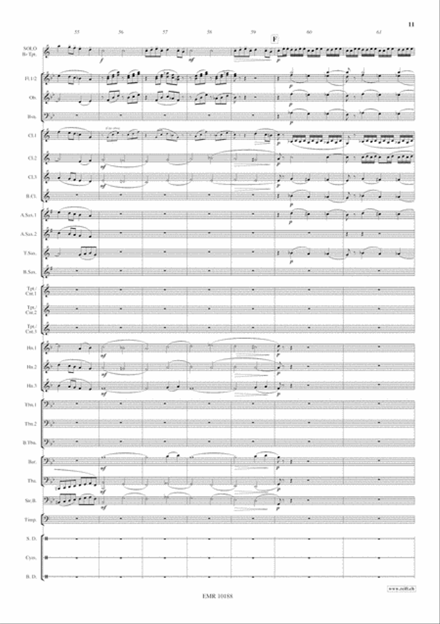 Konzert-Etude Concert Band scores gallery preview page 12