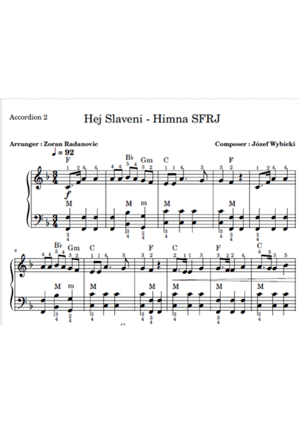 Hej Slaveni - Himna SFRJ - Yugoslavian National Anthem image number null