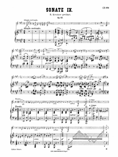 Sonata in A Major, Op. 47
