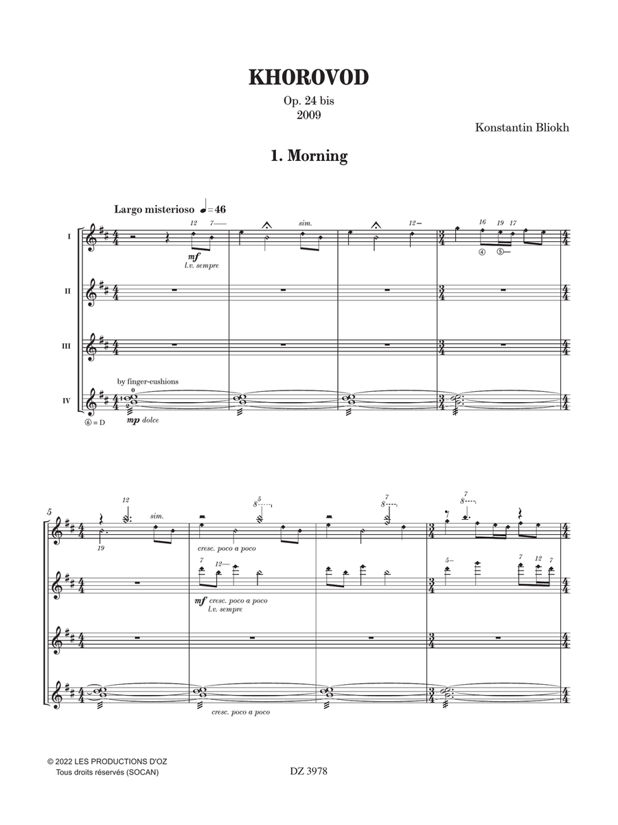 Khorovod, Op. 24 bis Guitar Ensemble - Digital Sheet Music page 3