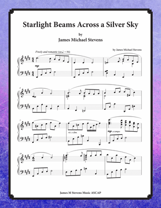 Book cover for Starlight Beams Across a Silver Sky