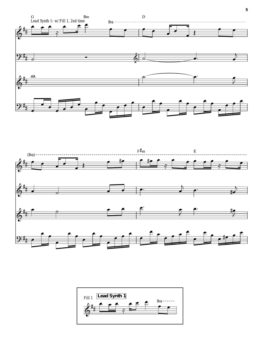 Popcorn Piano scores gallery preview page 5