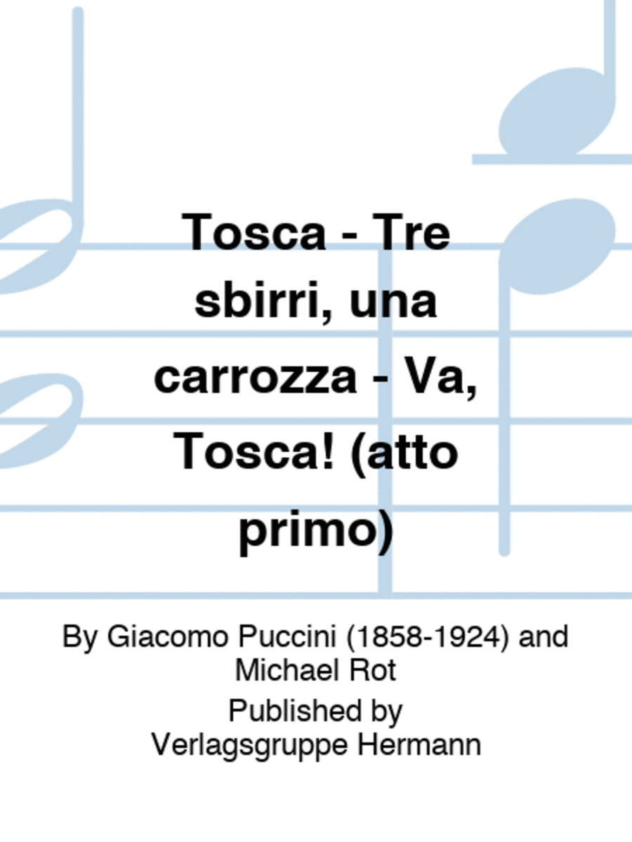 Tosca - Tre sbirri, una carrozza - Va, Tosca! (atto primo) Children's Choir scores gallery preview page 1