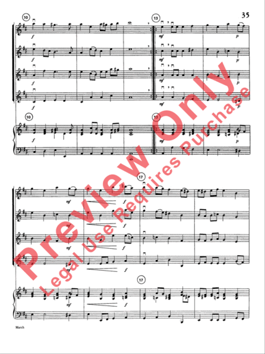 Highland/Etling Violin Quartet Series: Book 1