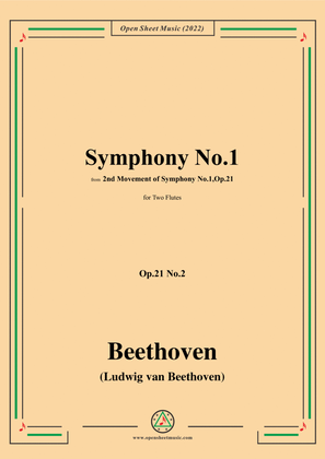 Book cover for Beethoven-Symphony No.1,in C Major