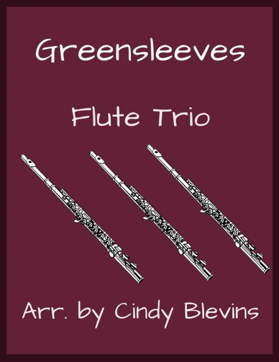 Greensleeves, for Flute Trio Flute Trio scores gallery preview page 1