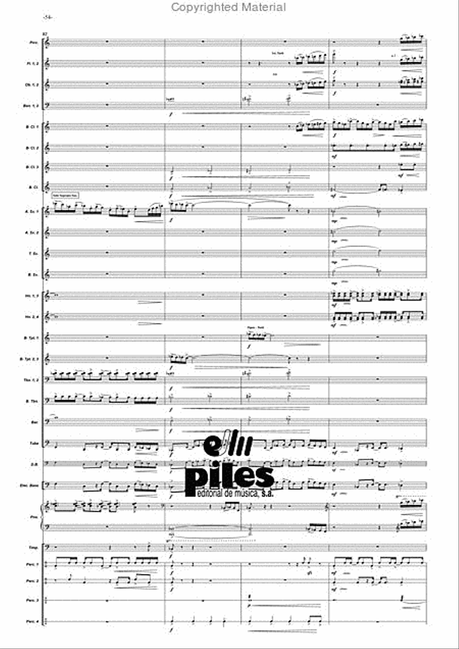 Duende Duende Concert Band scores gallery preview page 55