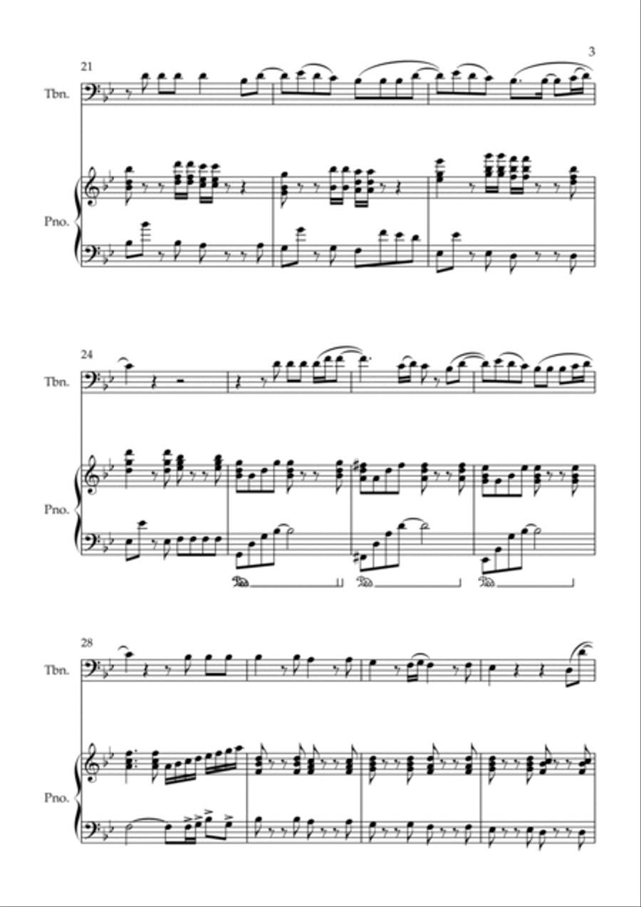 Permission To Dance Piano scores gallery preview page 3