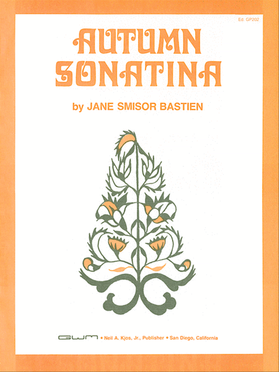 Autumn Sonatina Autumn Sonatina Piano Method scores gallery preview page 1