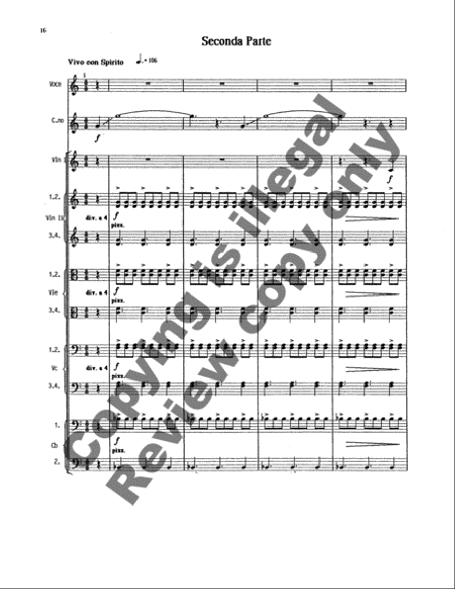 Se potessi (Three Songs) Se potessi (Three Songs) String Orchestra scores gallery preview page 5
