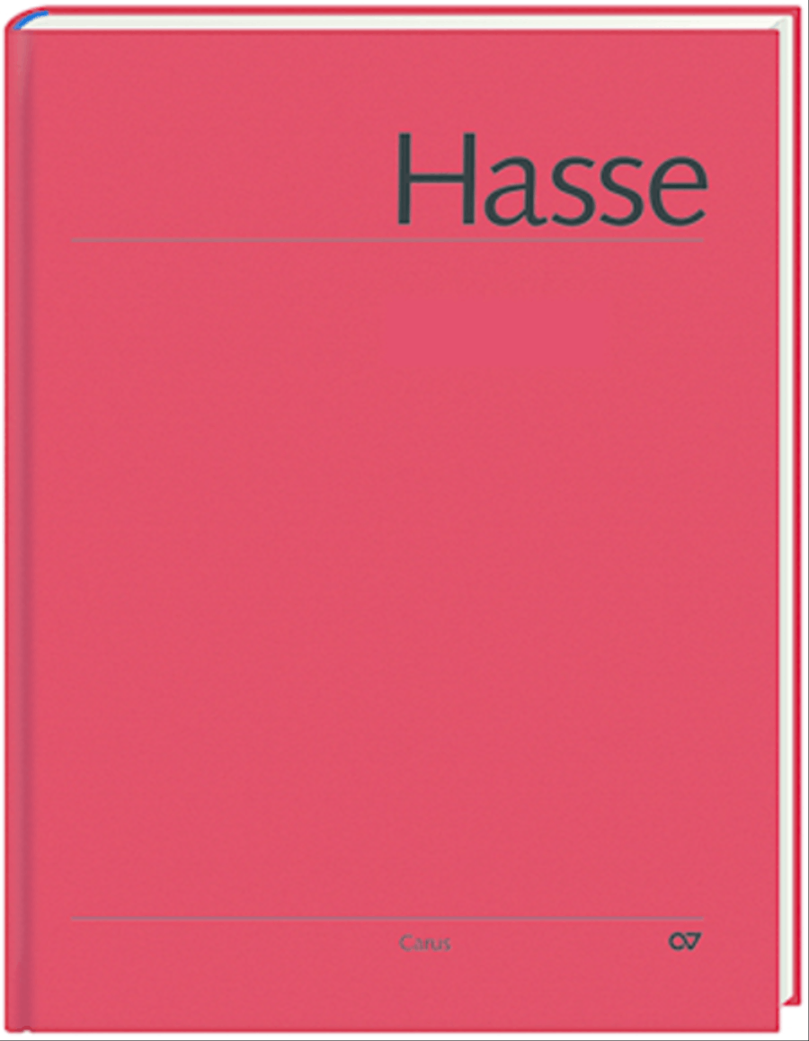 Marc-Antonio e Cleopatra (Serenata) by Johann Adolf Hasse Voice - Sheet Music