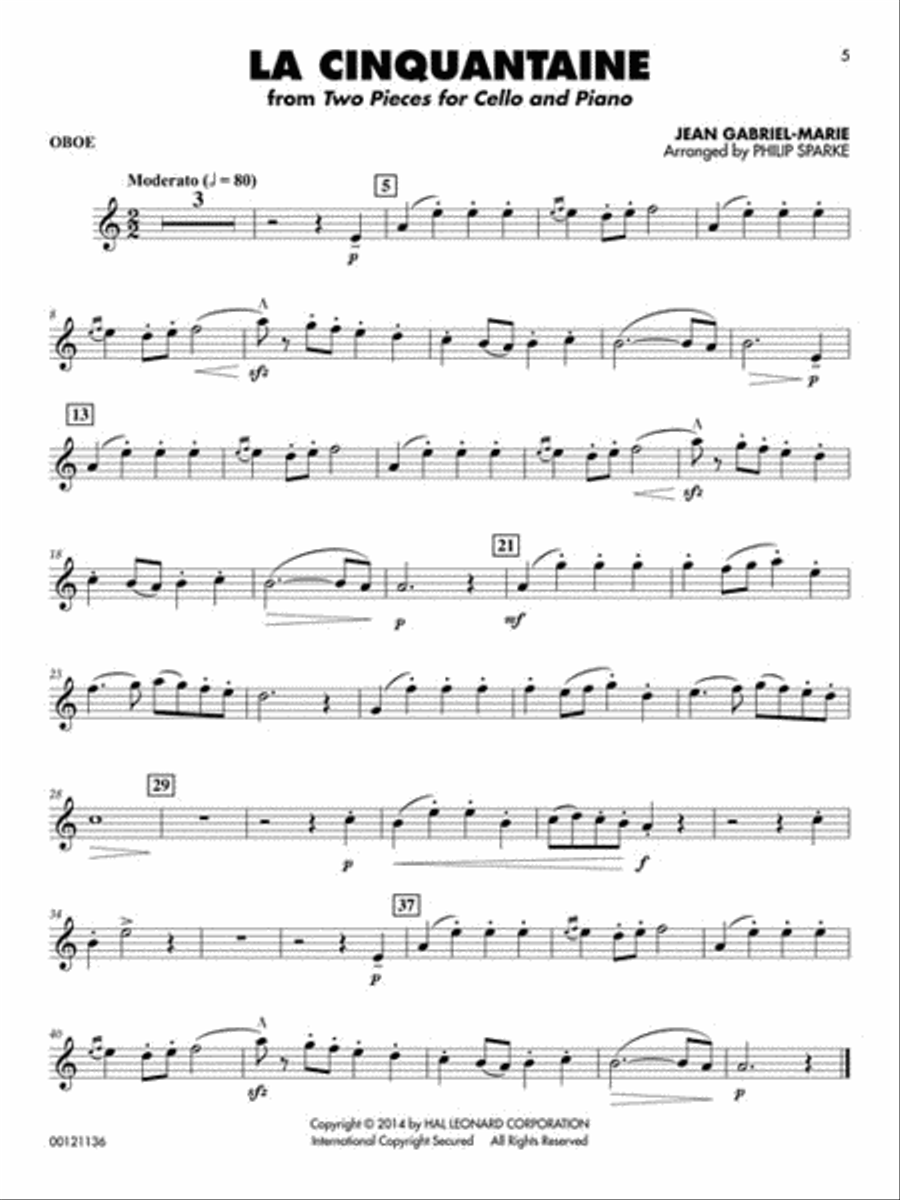 Classical Solos for Oboe, Vol. 2 Oboe Solo scores gallery preview page 3
