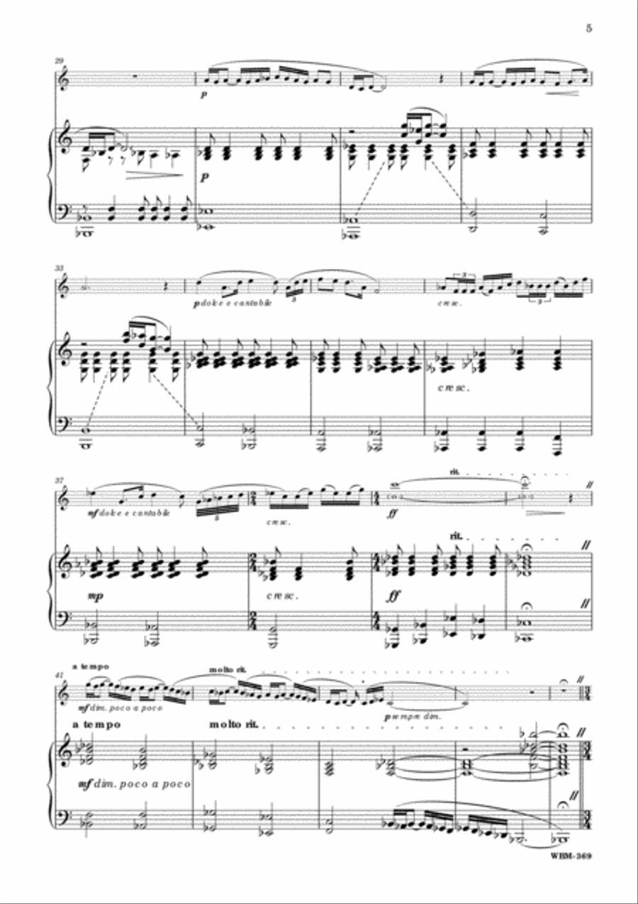 Aubade & Rhapsodie Trumpet Solo scores gallery preview page 4