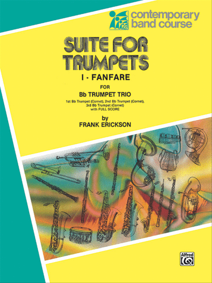 Suite for Trumpets, I. Fanfare Trumpet Trio scores gallery preview page 1