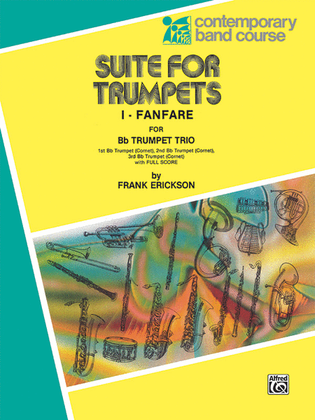 Book cover for Suite for Trumpets, I. Fanfare