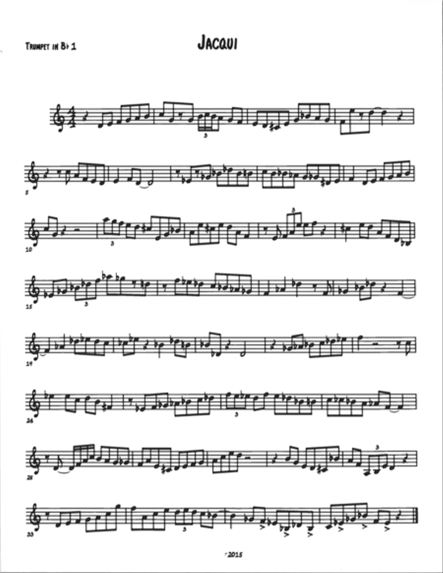Jacqui Small Ensemble scores gallery preview page 3