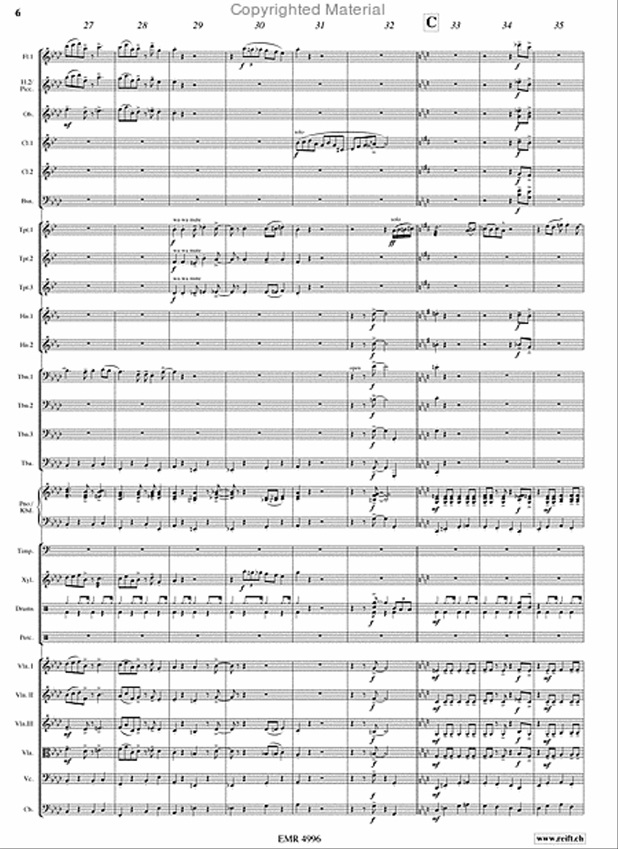 Tom And Jerry Orchestra scores gallery preview page 6