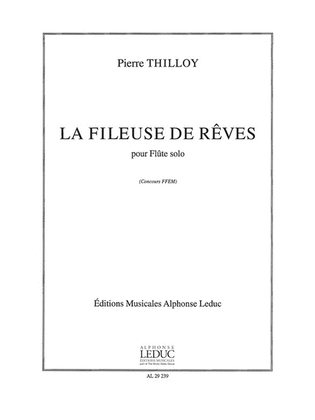 Book cover for La Fileuse De Reves (flute Solo)