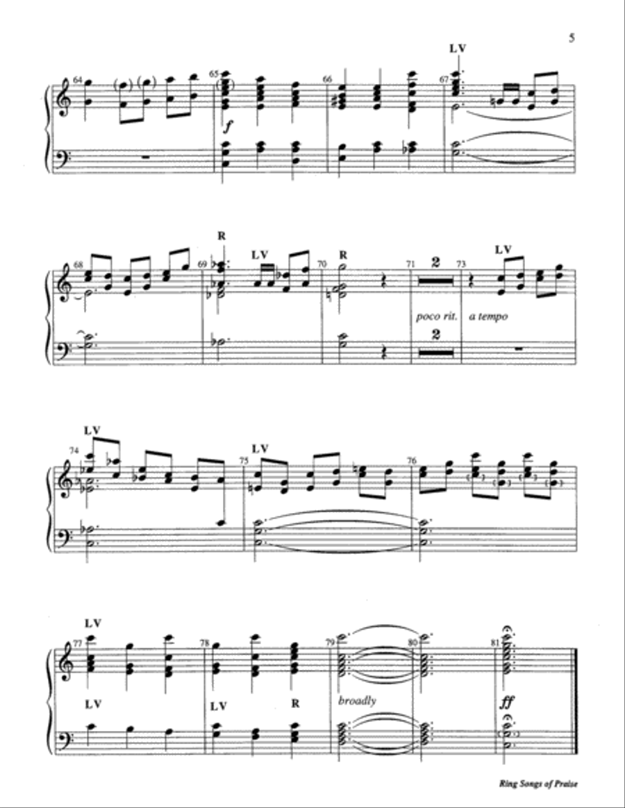 Ring Songs of Praise Ring Songs of Praise 3-Octaves scores gallery preview page 19