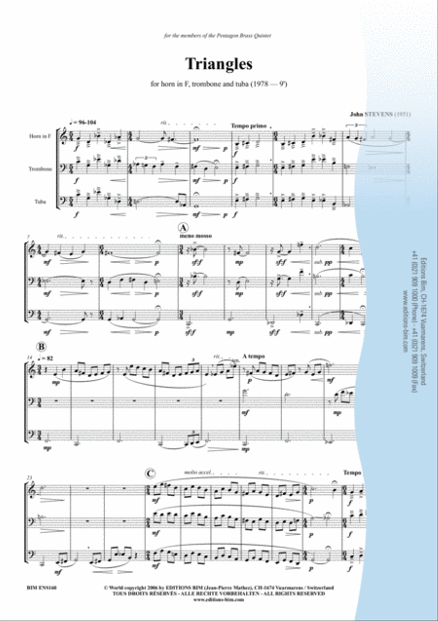 Triangles Horn scores gallery preview page 2