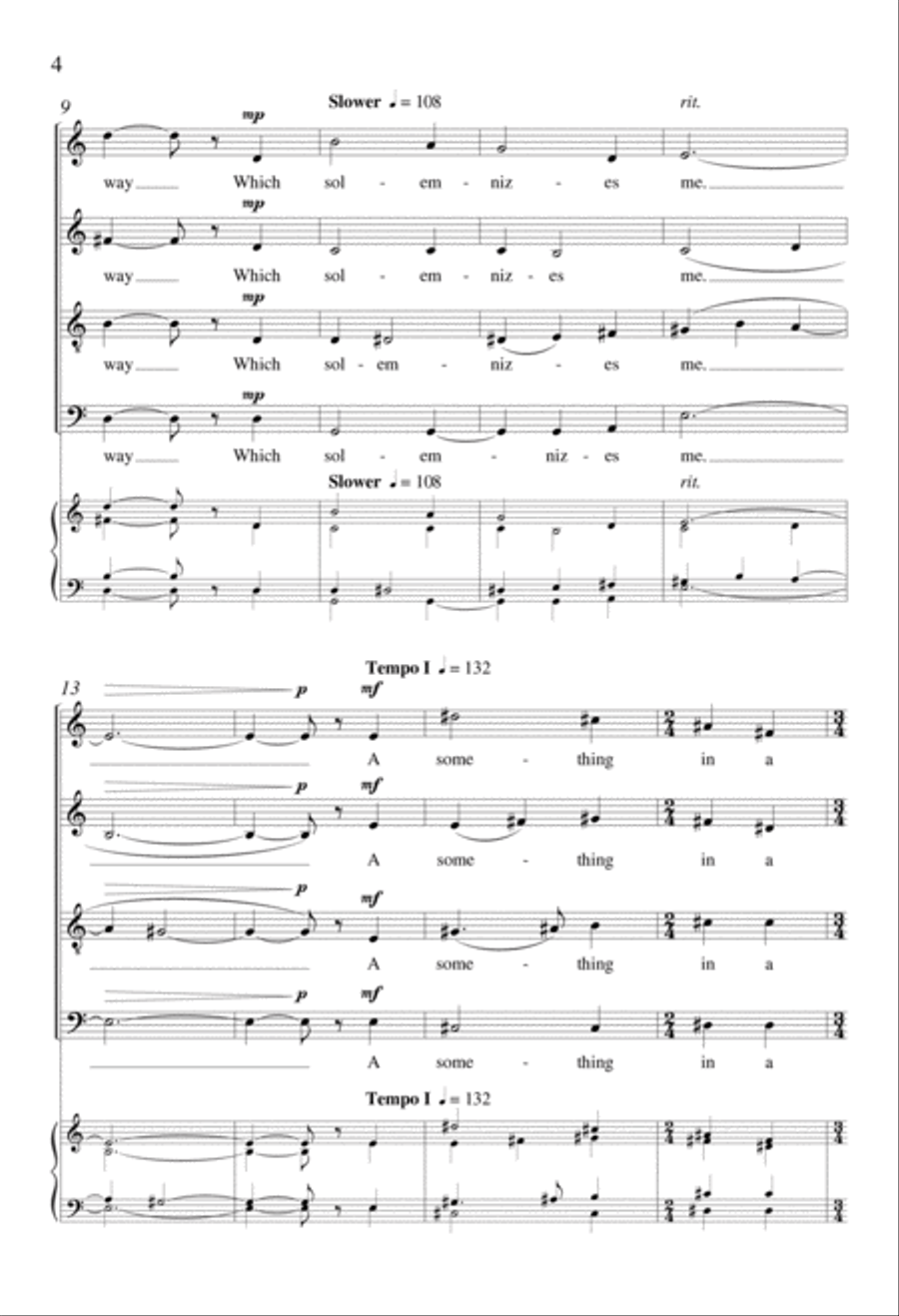 A Summer's Day 4-Part scores gallery preview page 3