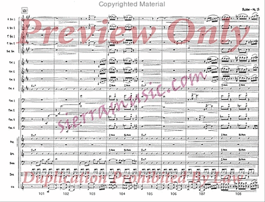 Bloom Bloom Jazz Ensemble scores gallery preview page 14