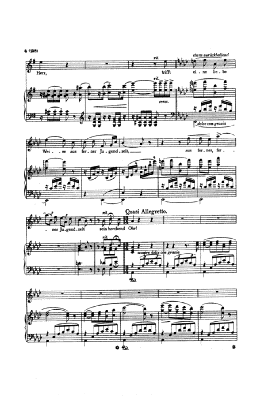 Liszt: Songs, Volume II, Nos. 14-25 (Italian or German) Voice scores gallery preview page 3