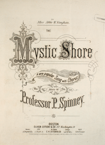 The Mystic Shore. A Very Popular Song with Chorus