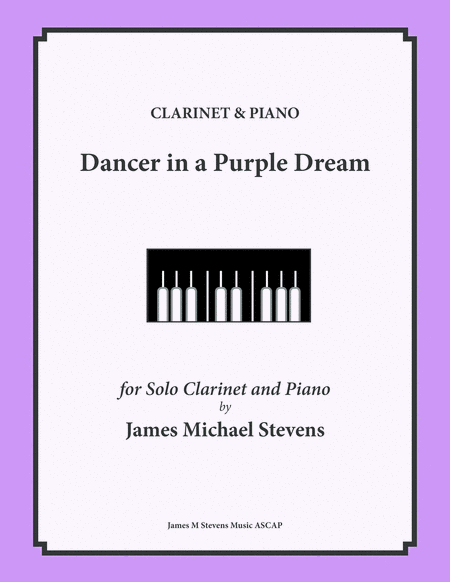 Dancer in a Purple Dream - Clarinet & Piano image number null