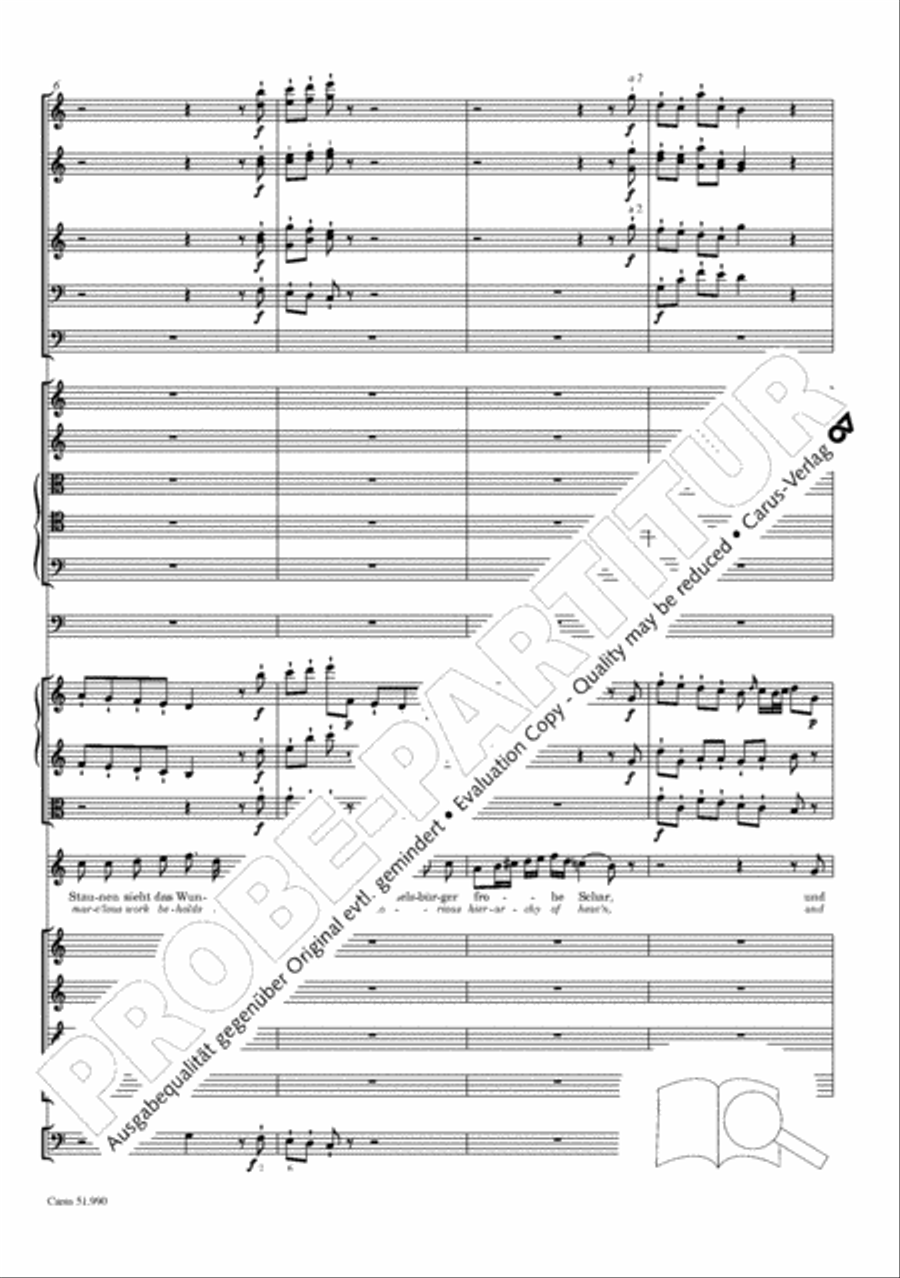 The Creation (Die Schopfung) The Creation (Die Schopfung) 4-Part scores gallery preview page 61