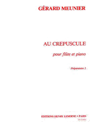 Book cover for Au Crepuscule