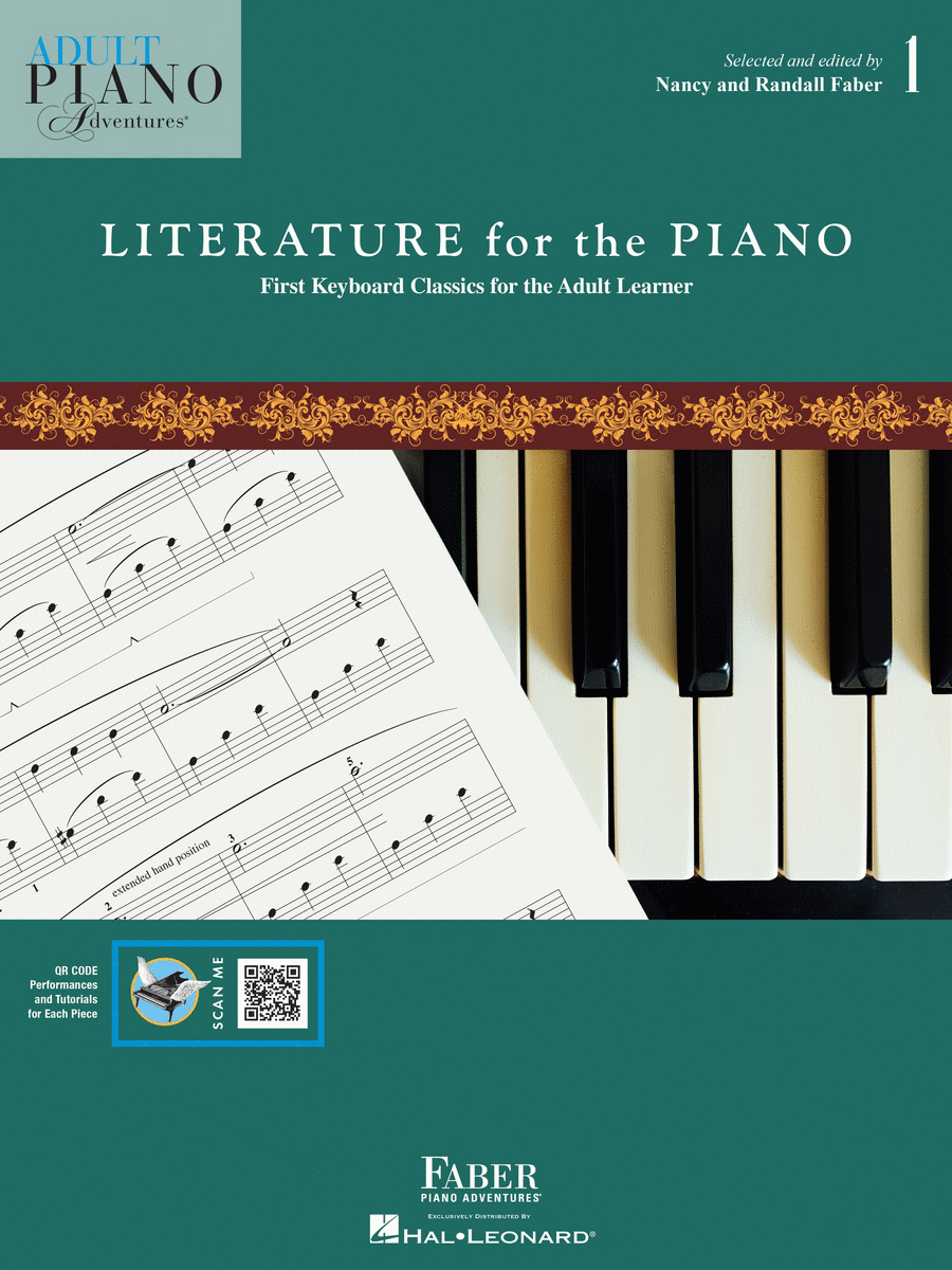 Adult Piano Adventures Literature for the Piano Book 1 Piano Method scores gallery preview page 1