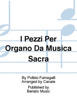 I Pezzi Per Organo Da Musica Sacra