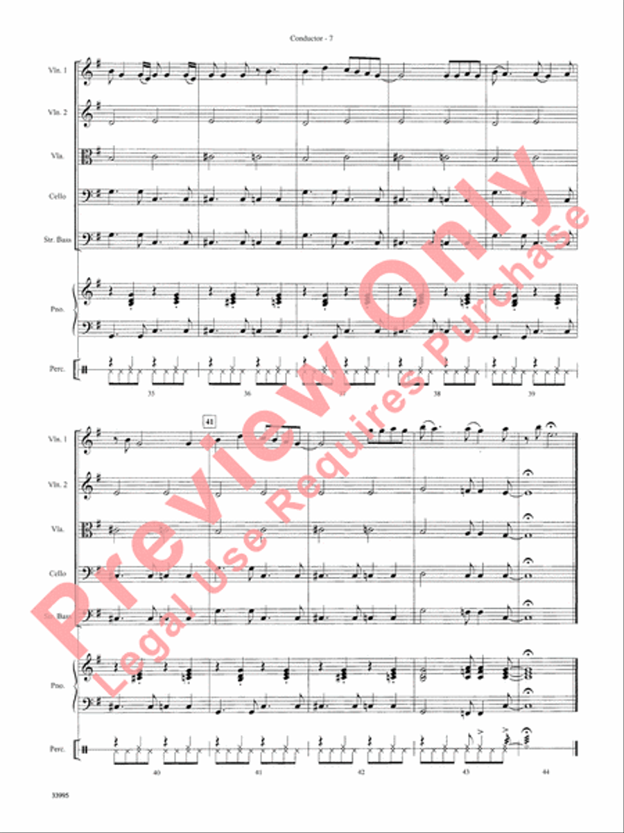 Great Movie Themes Great Movie Themes String Orchestra scores gallery preview page 8