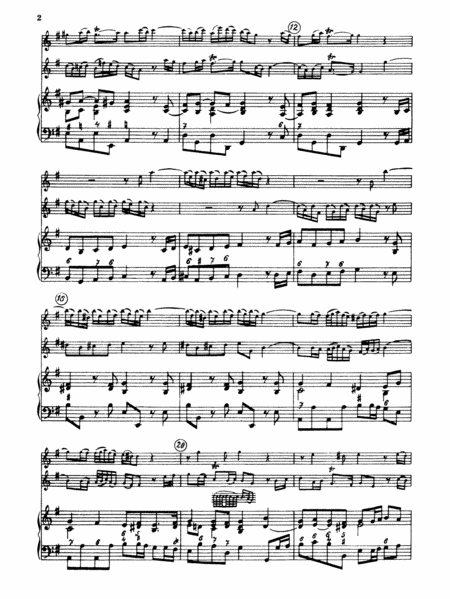 Telemann: Trio Sonata in E Minor