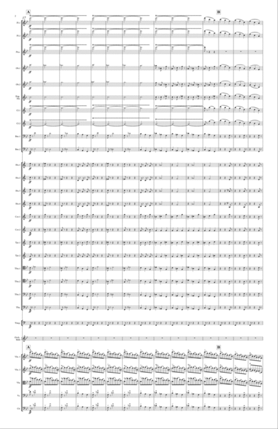 Sleeping Beauty Waltz for orchestra Full Orchestra scores gallery preview page 2