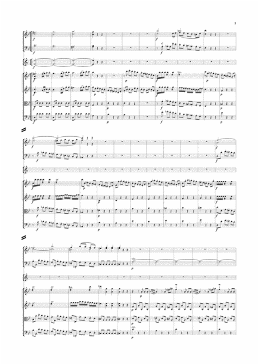 Haydn - Symphony No.68 in B flat major, Hob.I:68 Full Orchestra scores gallery preview page 3