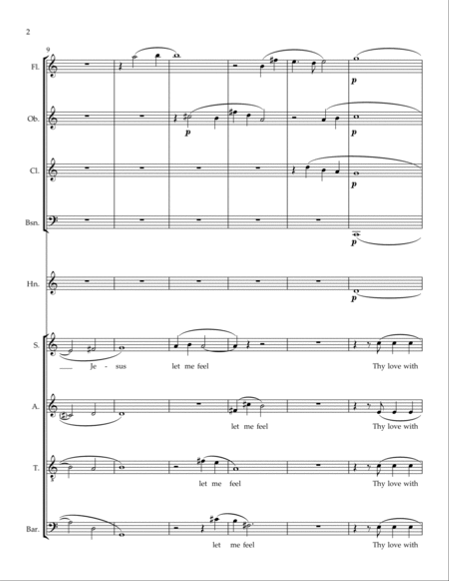 Hymn to the Savior Hymn to the Savior 4-Part scores gallery preview page 2