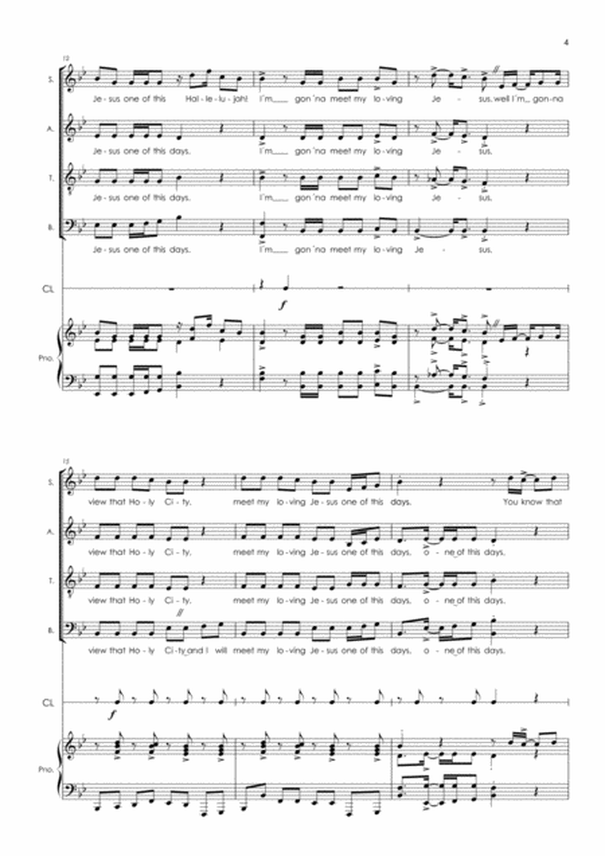 View that holy City (SATB - a Cappella) image number null