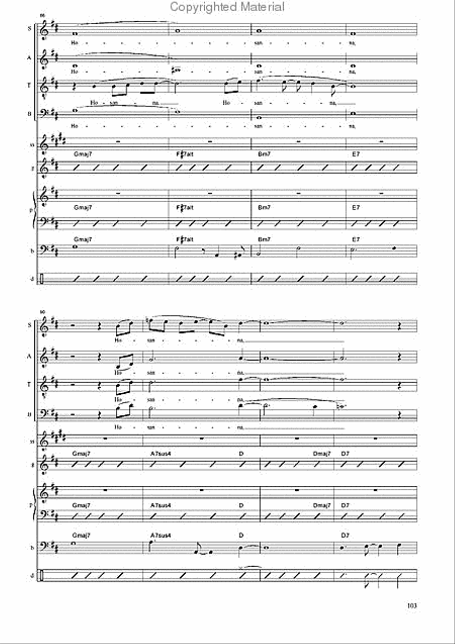 New York Mass New York Mass 4-Part scores gallery preview page 5